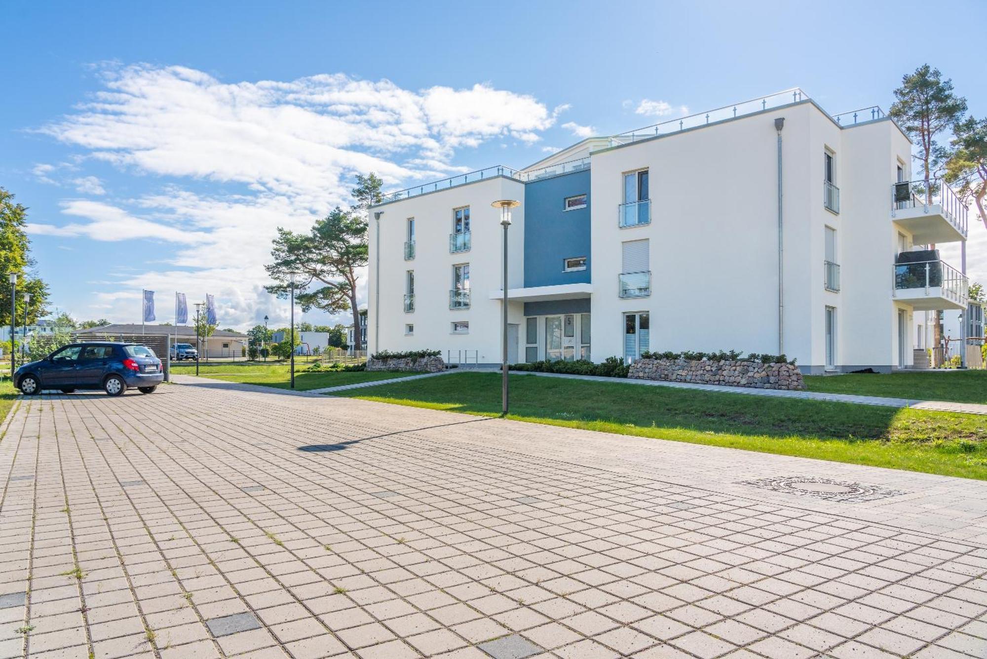 Terrassenwohnung "Haffgefluester" - Haffresidenz Garz  Exterior photo